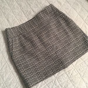 Forenza Gray Tweed Mini Skirt Size 6